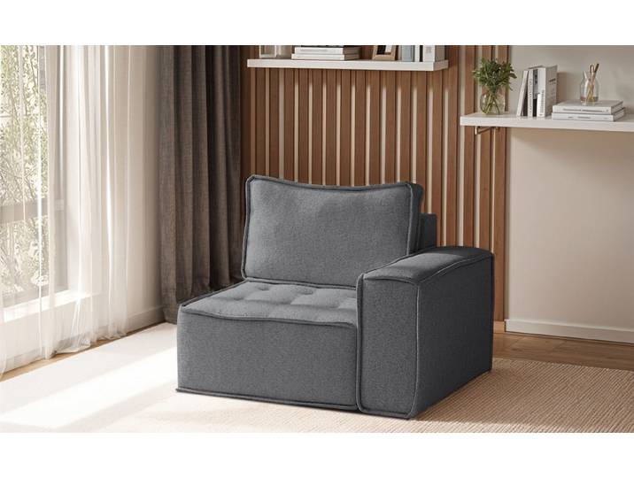 Fun Möbel Sofa Modulares Sofa SANDE Individuell konfigurieren, Einzelne Module, Sofa selbst Gestalten