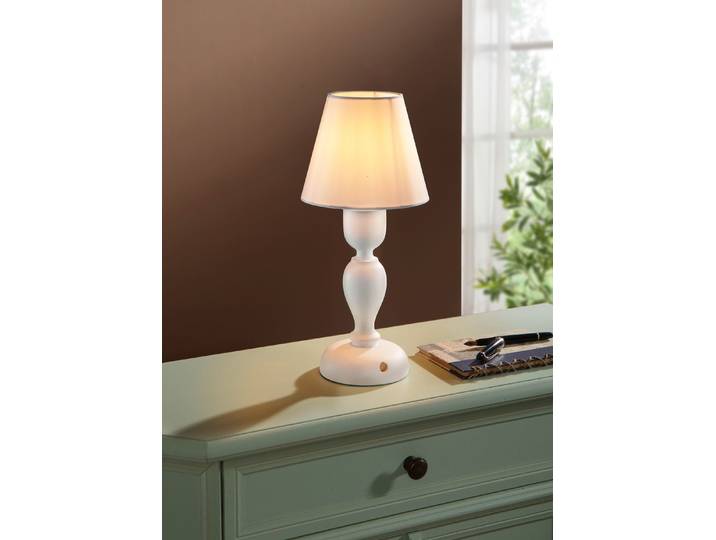 Dimmbare LED-Touch-Tischleuchte, Weiss