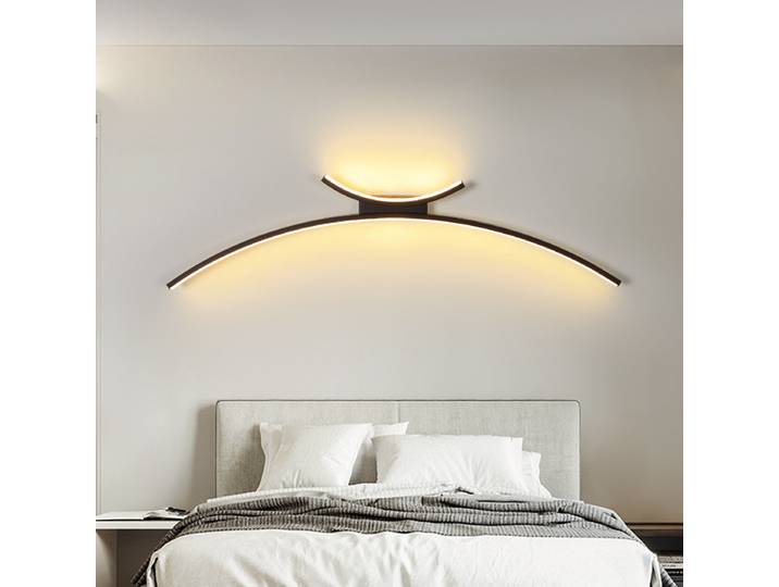Applique murale LED nordique minimaliste, applique murale pour chambre à coucher, allée, salon, décoration de la maison, luminaire intérieur, lustre