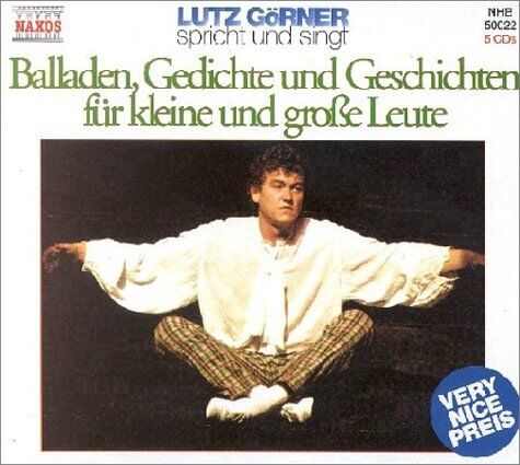 Lutz Görner - Balladen, Gedichte und Geschichten für kleine und große Leute. 5 CDs. - Preis vom 19.10.2026 19:33:35 h