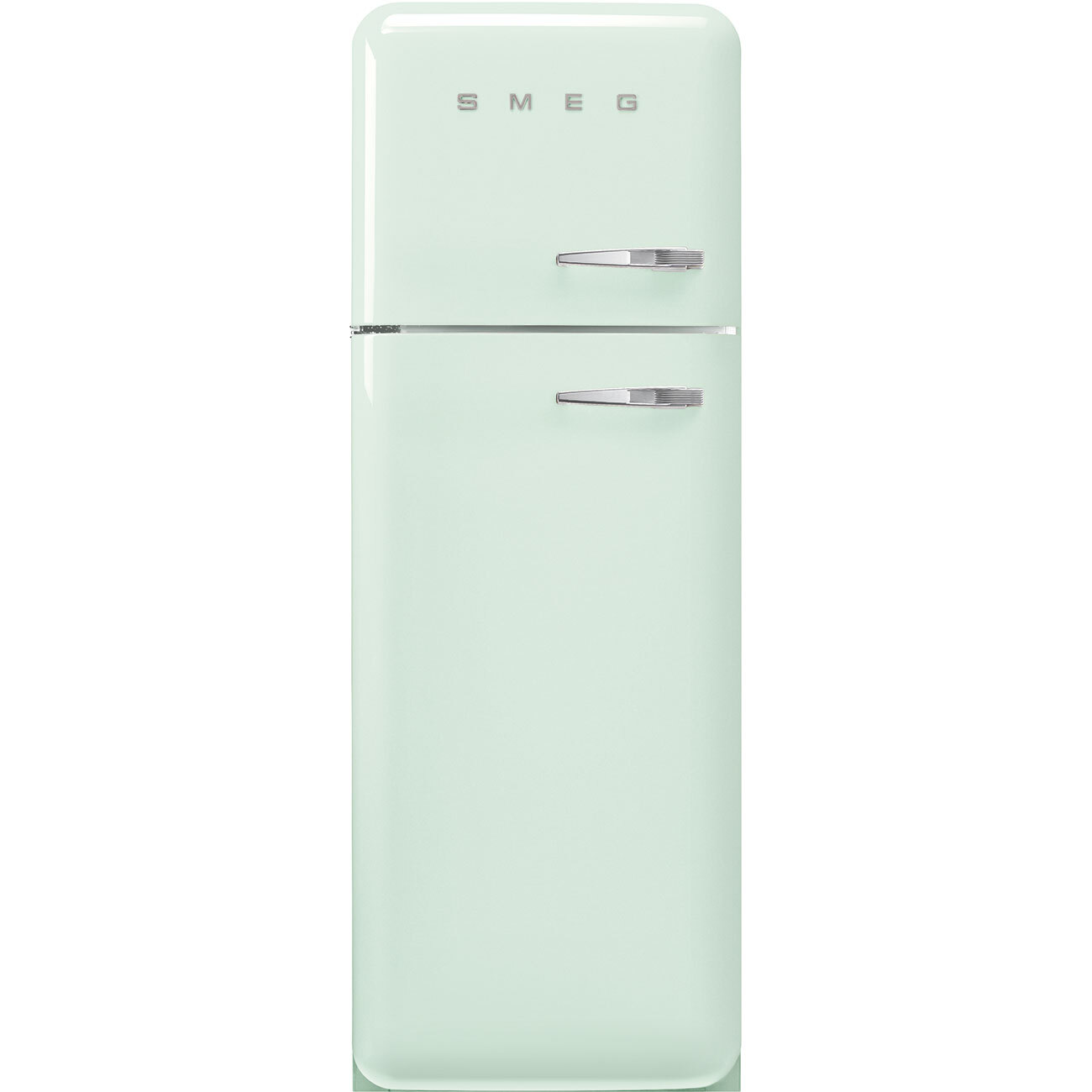 Smeg FAB30LPG5 Freistehende KÃ1/4hl-/Gefrierkombi, 2 TÃ1/4ren, 222 l Nutzinhalt KÃ1/4hlteil, 72 l Nutzinhalt Gefrierteil, 60,1 cm Breite, , 168 kWh/Jahr, 4 Sterne, 37 dB Geräuschemissionen, Inverter-Motor