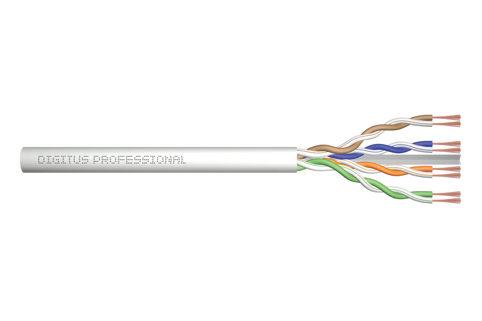 Digitus CAT 6A U/UTP Twisted Pair Roh-Patchkabel DK-1613-A-P-1