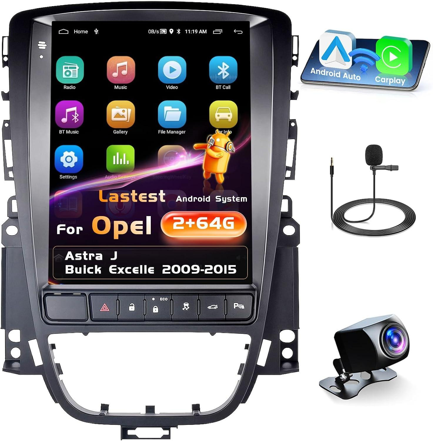 Selius Android autoradio met touchscreen en navigatiesysteem