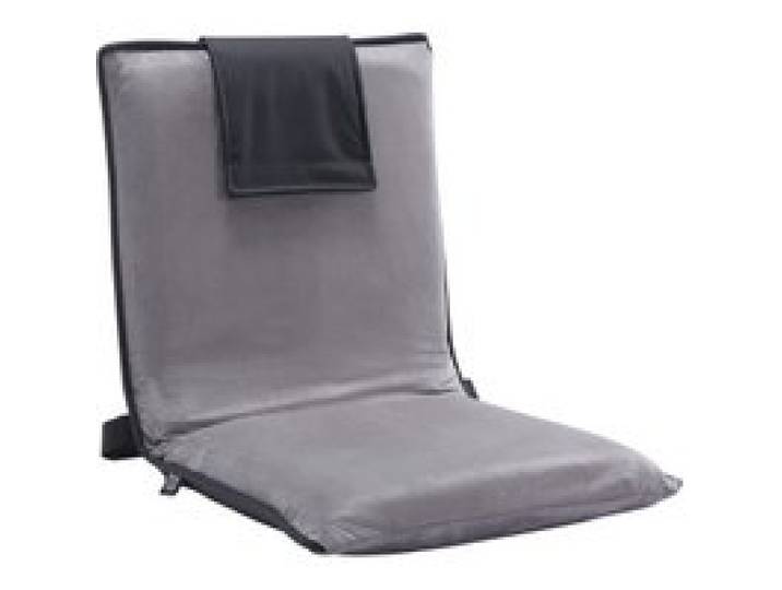 VEVOR Bodenstuhl 6-fach verstellbarer Meditationsstuhl mit Rückenlehne, klappbarer Sofastuhl zum Lesen, Fernsehen und Spielen, tragbarer Bodensitz, Lounge-Sofastuhl, für Erwachsene, Jugendliche grau