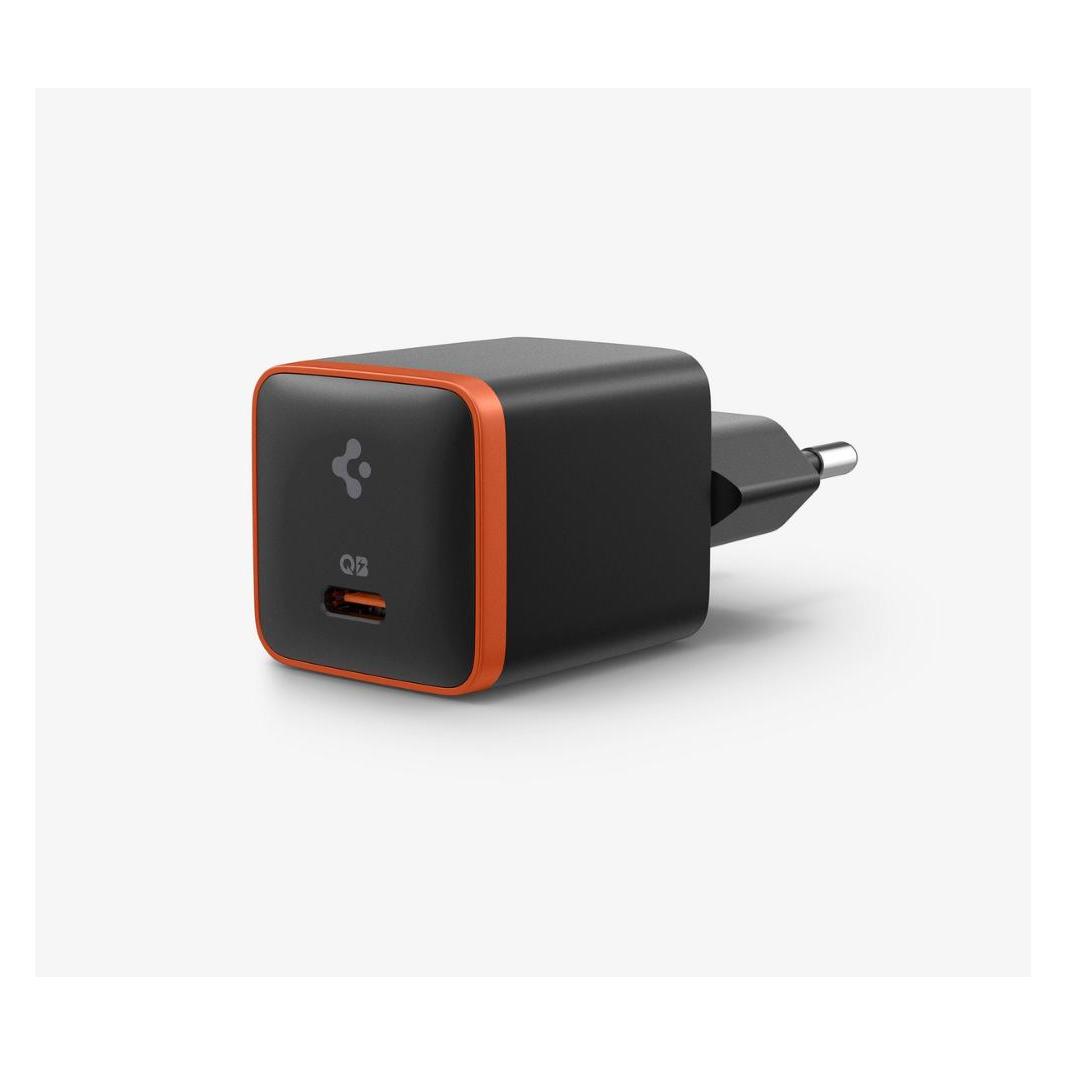 Spigen ArcStation Essential EE301EU 30W Wall Charger - Black (30 W, 1 Port) (26182-0)