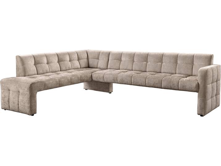 exxpo - sofa fashion Barista, bequem und elegant, hohe Bodenfreiheit Eckbank Barista bequem und elegant, hochwertige Detailverarbeitung