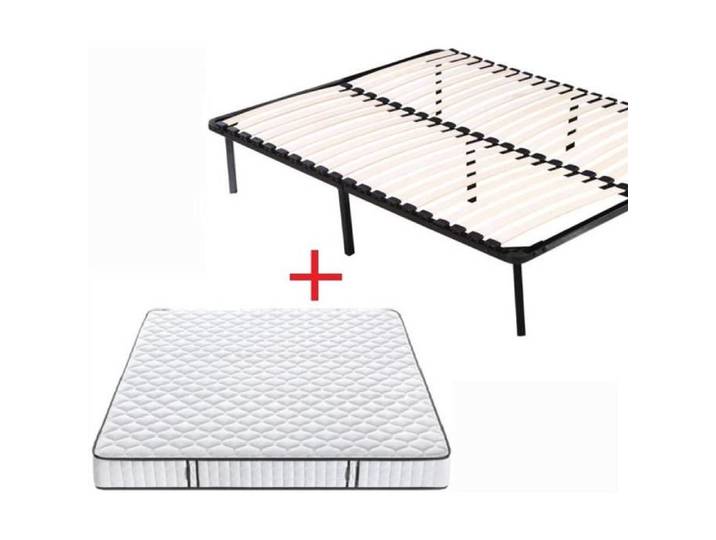Pack Matelas 140x190 cm + Sommier + Pieds