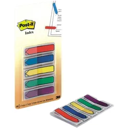 3M, Haftnotiz, Post-it Index Pfeile farbig (43.70 x 12.70 mm)
