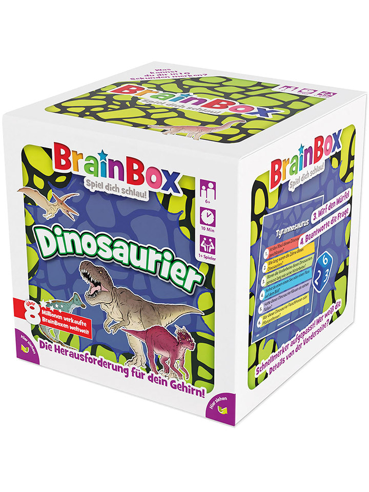 Brain Box Kartenquiz "BrainBox - Dinosaurier" - ab 6 Jahren - onesize