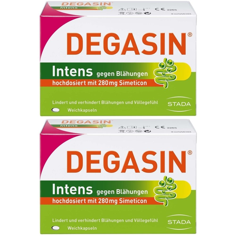 Degasin intens 280 mg Weichkapseln 2x 2x32 St
