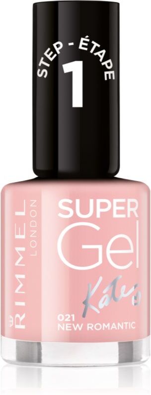 Rimmel Super Gel By Kate vernis à ongles gel sans lampe UV/LED teinte 021 New Romantic 12 ml