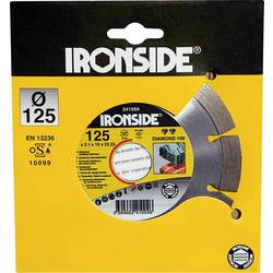 IRONSIDE 241004 Diamanttrennscheibe Durchmesser 125 mm Baustellenmaterialien 1 St.