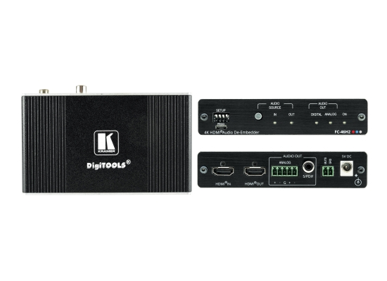Kramer Germany Kramer FC-46H2 4K HDR HDMI Audio De-/Embedder,