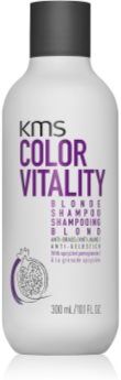 KMS Color Vitality Blonde Shampoo champô para cabelo loiro e grisalho 300 ml. Color Vitality Blonde Shampoo