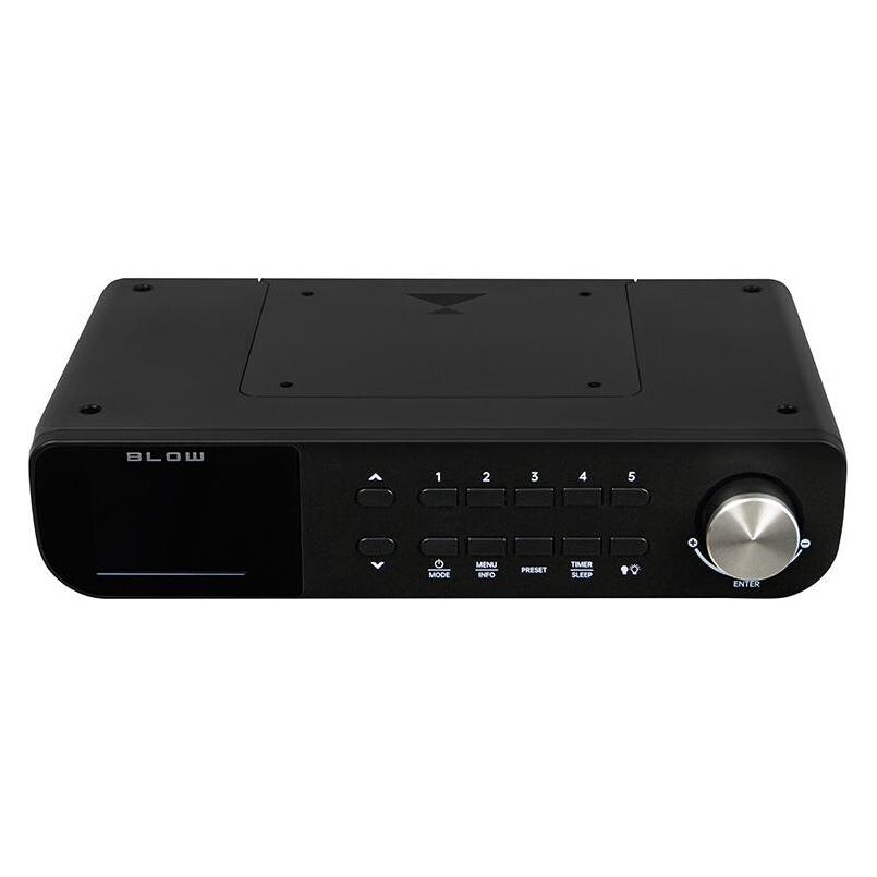 Blow Portable FM/DAB+ RK1 kitchen radio, black (AM, DAB+, FM, Bluetooth) (77-570#)