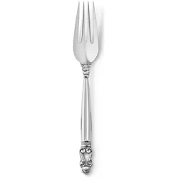Georg Jensen Acorn Menügabel, Besteck, Silber
