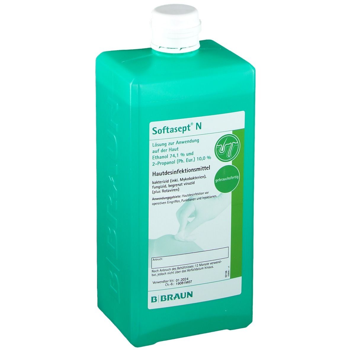 Softasept N farblos Dosierfl. 1000 ml Lösung
