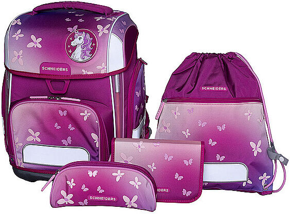 SCHNEIDERS Schultaschen Set Ergolite 9tlg Design Floral Dream EG