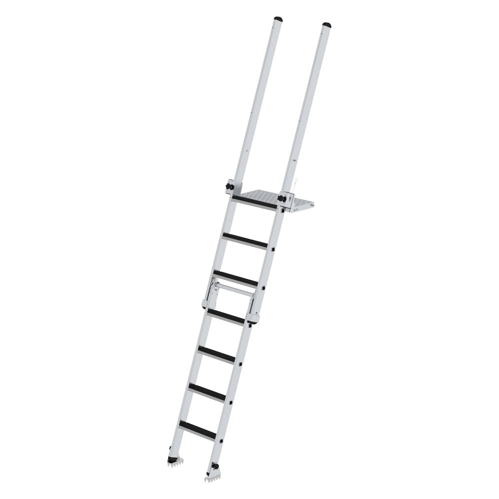 Munk Stufen-Baugrubenleiter-Einsteckteil 4 Stufen (Gerüst, 136 cm) (012044)