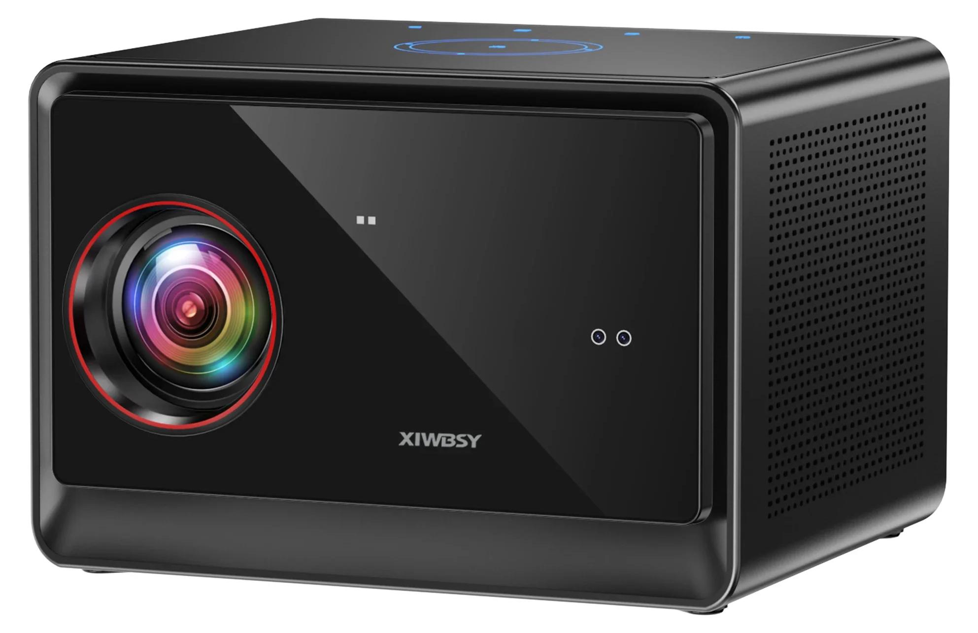 Android 14 Heimkino Beamer - X08MAX mit TV Stick - Full HD 1080p - 4000 ANSI Lumen - 4K/8K Decoding - Google TV, Netflix - 102-762 cm Bilddiagonale