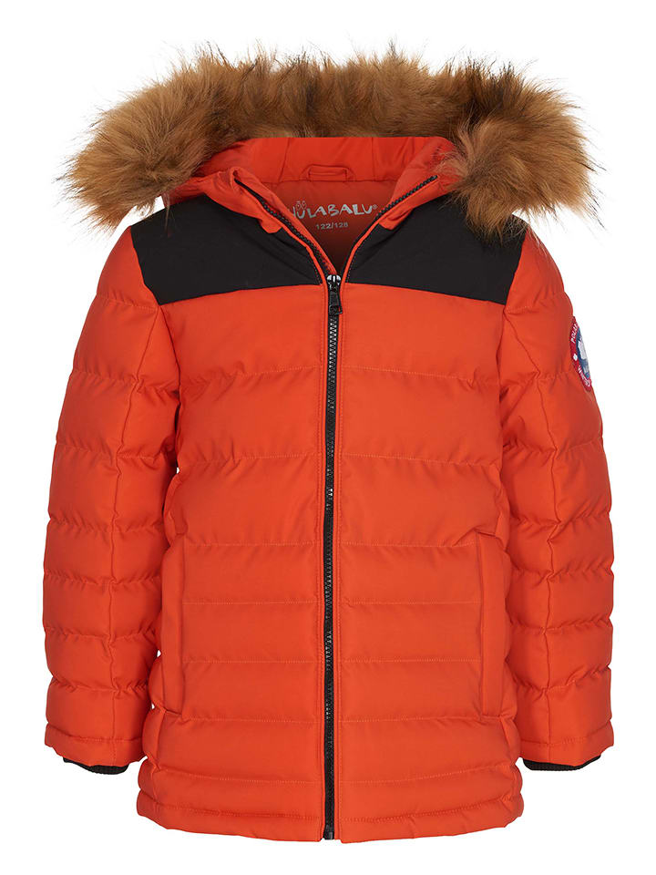 HULABALU Winterjacke "Pass" in Orange - 110/116
