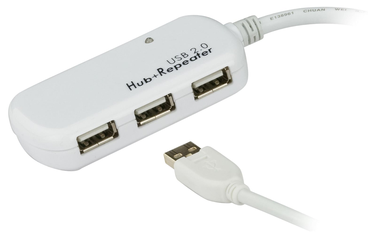 ATEN UE2120H USB 2.0 Extender, Wit, 12 meter