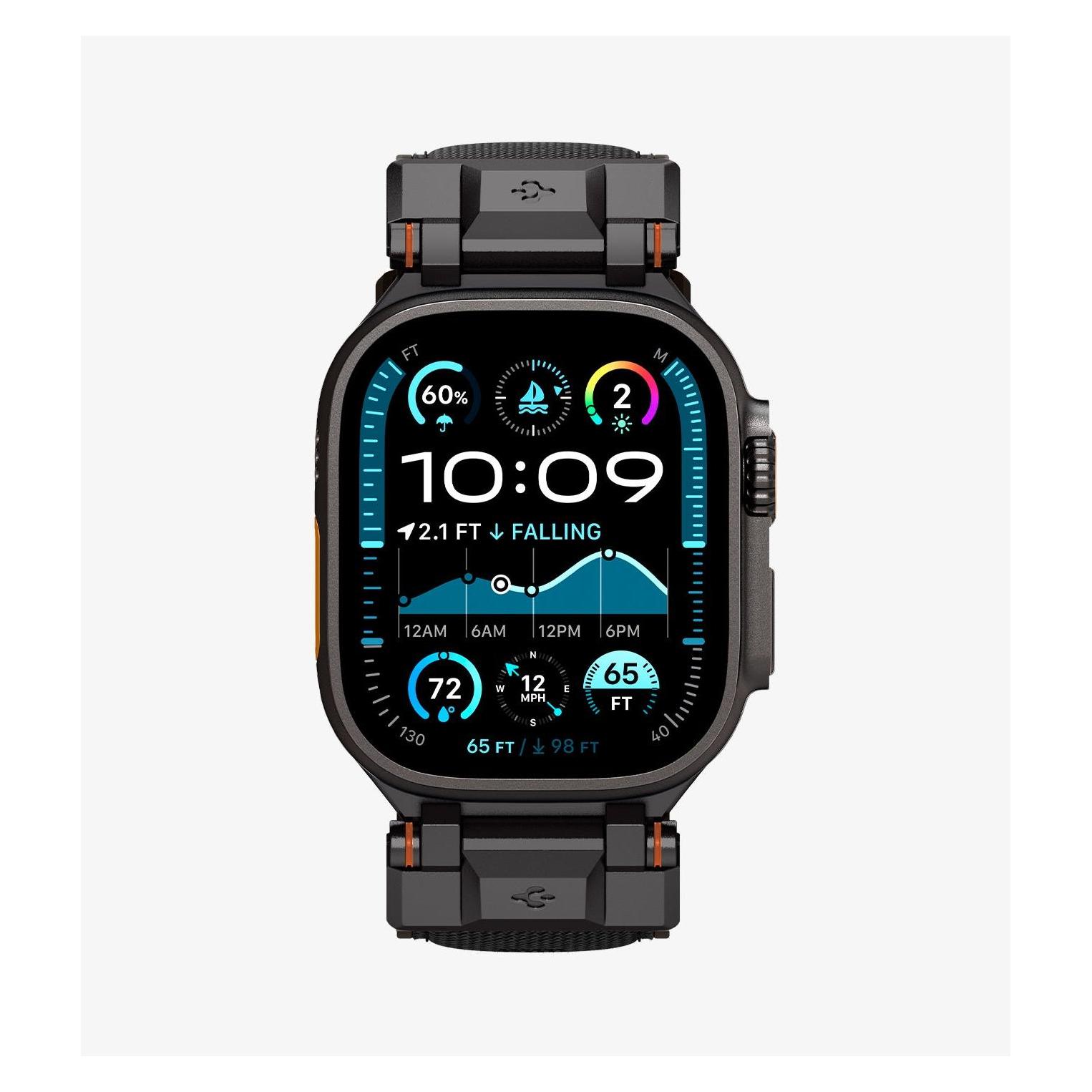 Spigen DuraPro Armor (44 mm, 45 mm, 46 mm, 49 mm, Nylon, Plastic, Thermoplastic polyurethane (TPU)) (27356-0)