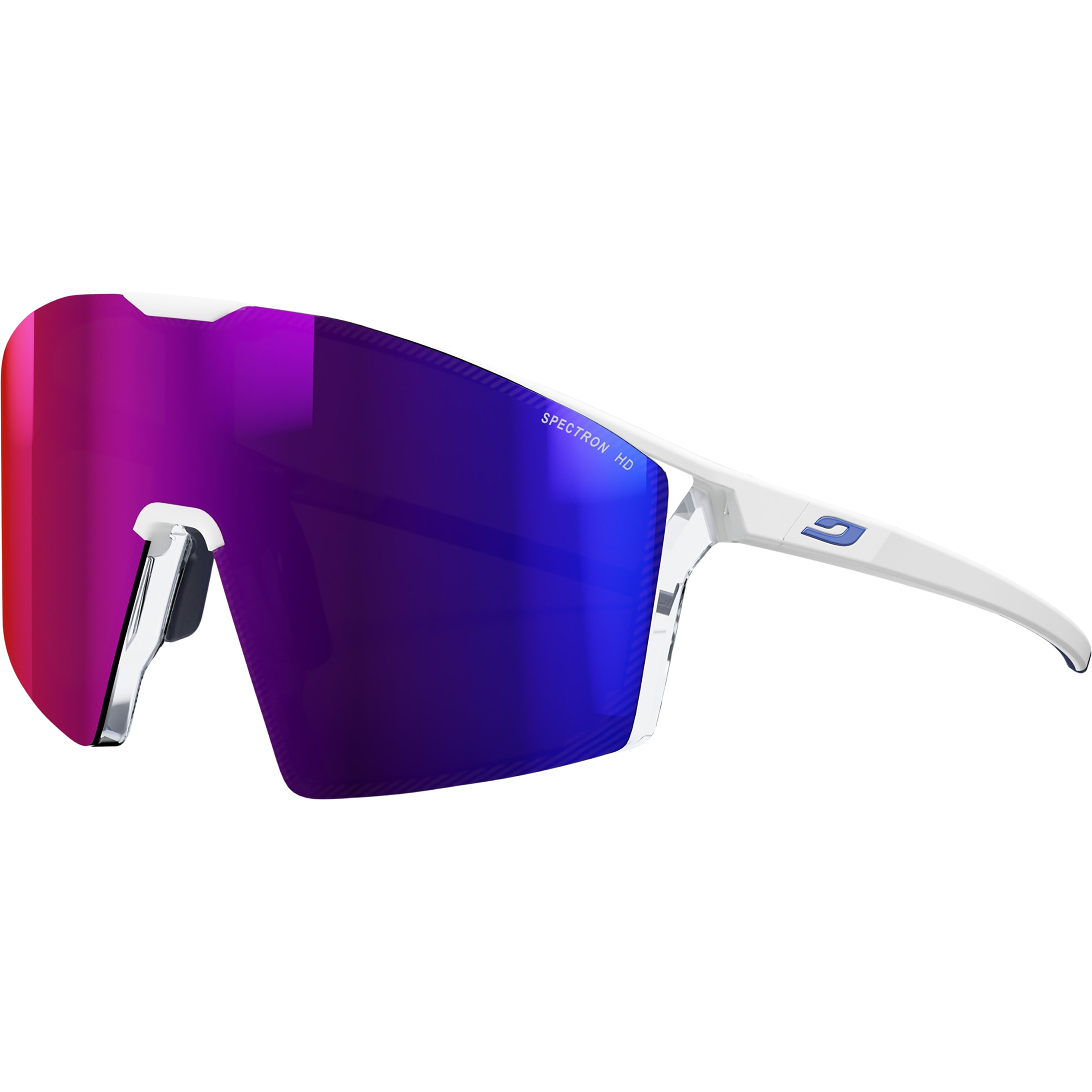 Julbo Edge Spectron HD 3 Sportbrille Sportbrillen & Sportsonnenbrillen weiss Größe L Bergsteigen | Gravel | Trailrunning