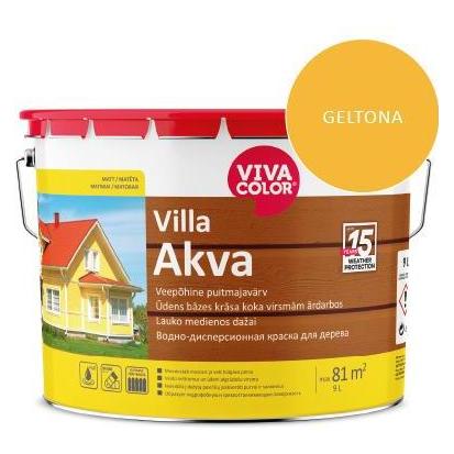 Viva Color Paint Facade Villa Akva Yellow 502x 9l (9000 ml) (33032199)