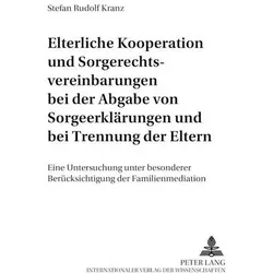 Peter Lang, Dekokranz, Kranz:Elterliche Kooperation und Sorger