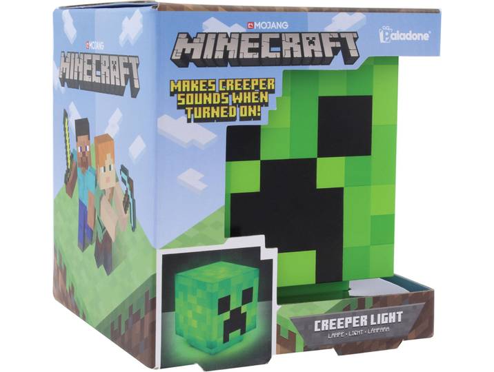 Paladone - Lampe décorative avec son Creeper