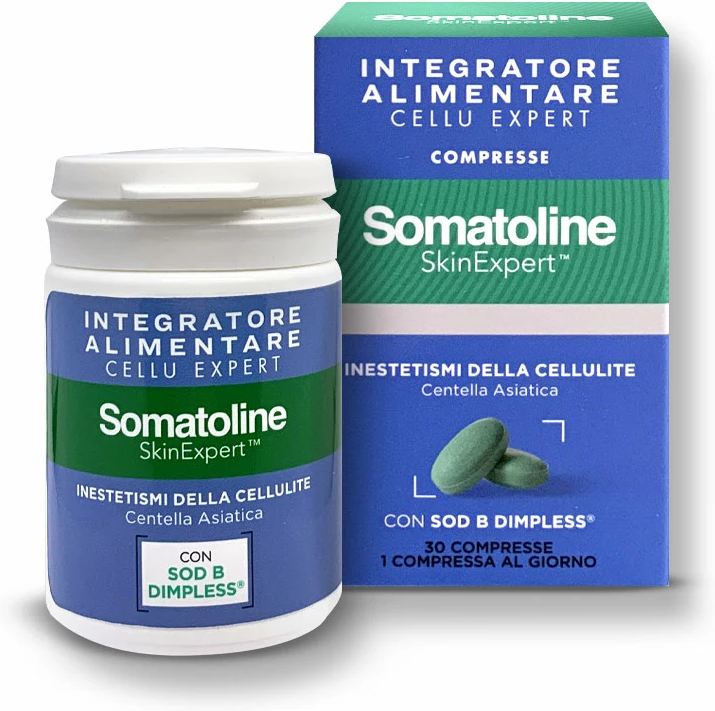 OLYOS ITALIA Srl Somatoline, Skin Expert Cellu Expert Corpo, 30 Compresse