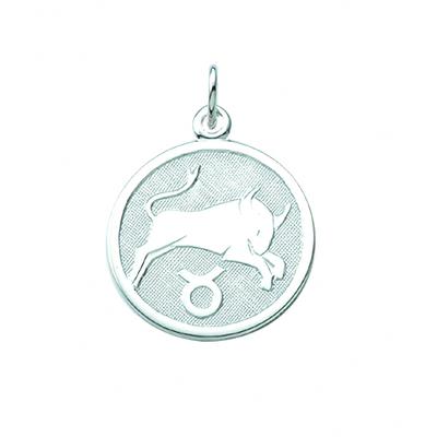 Sternzeichenanhänger ADELIA´S "Sternzeichen Anhänger Stier 925 Silber", silber, Schmuckanhänger, Damen, Stier, Silber 925 (Sterlingsilber), Silberanhänger Stier
