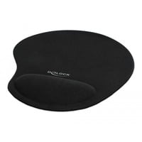 Ergonomisches Mauspad mit Gel Handballenauflage schwarz