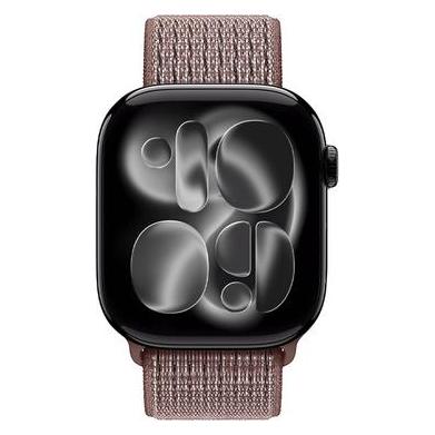 Crong Nylon - Pasek sportowy do Apple Watch 38/40/41/42 mm (Smokey Mauve) (Nylon) (CRG40NLBSMV)