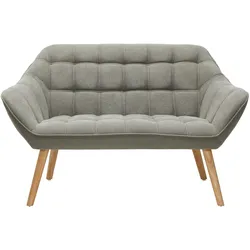 Sofa Monique Grau Velours