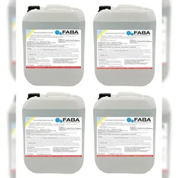 FABA Flächendesinfektionsmittel 4 x 5 L Flächendesinfektion Oberflächen Desinfektionsmittel ohne Alkohol