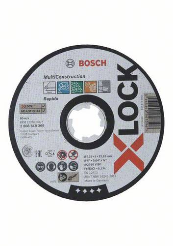 Bosch Accessories 2608619269 Trennscheibe gerade 125mm
