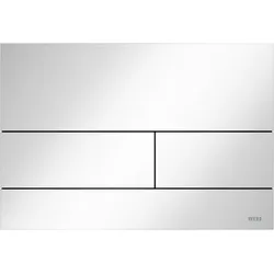 TECEsquare II Metall Betätigungsplatte 9240832 weiß glänzend RAL 9016
