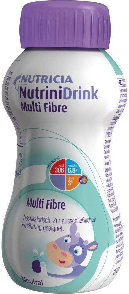 Nutrinidrink MultiFibre Neutral 32x200 ml Flüssigkeit