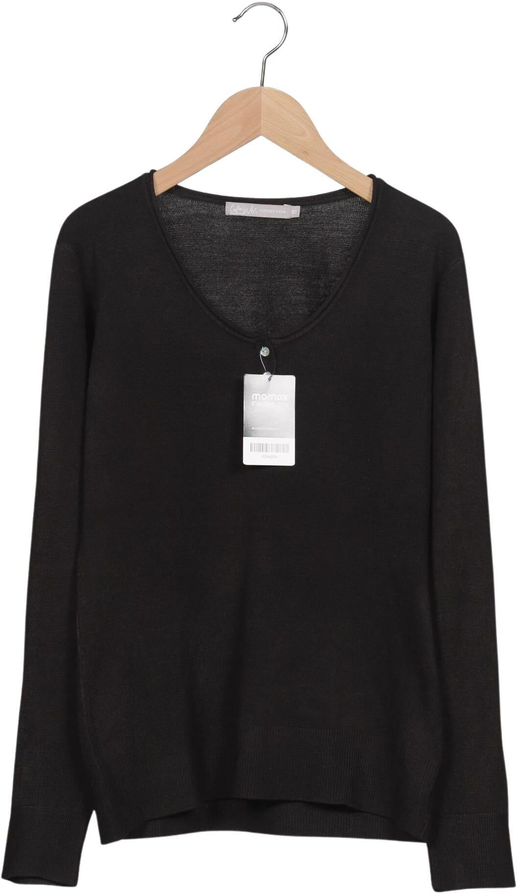 Galeries Lafayette Damen Pullover, Schwarz, Gr. M, Synthetik - Second Hand