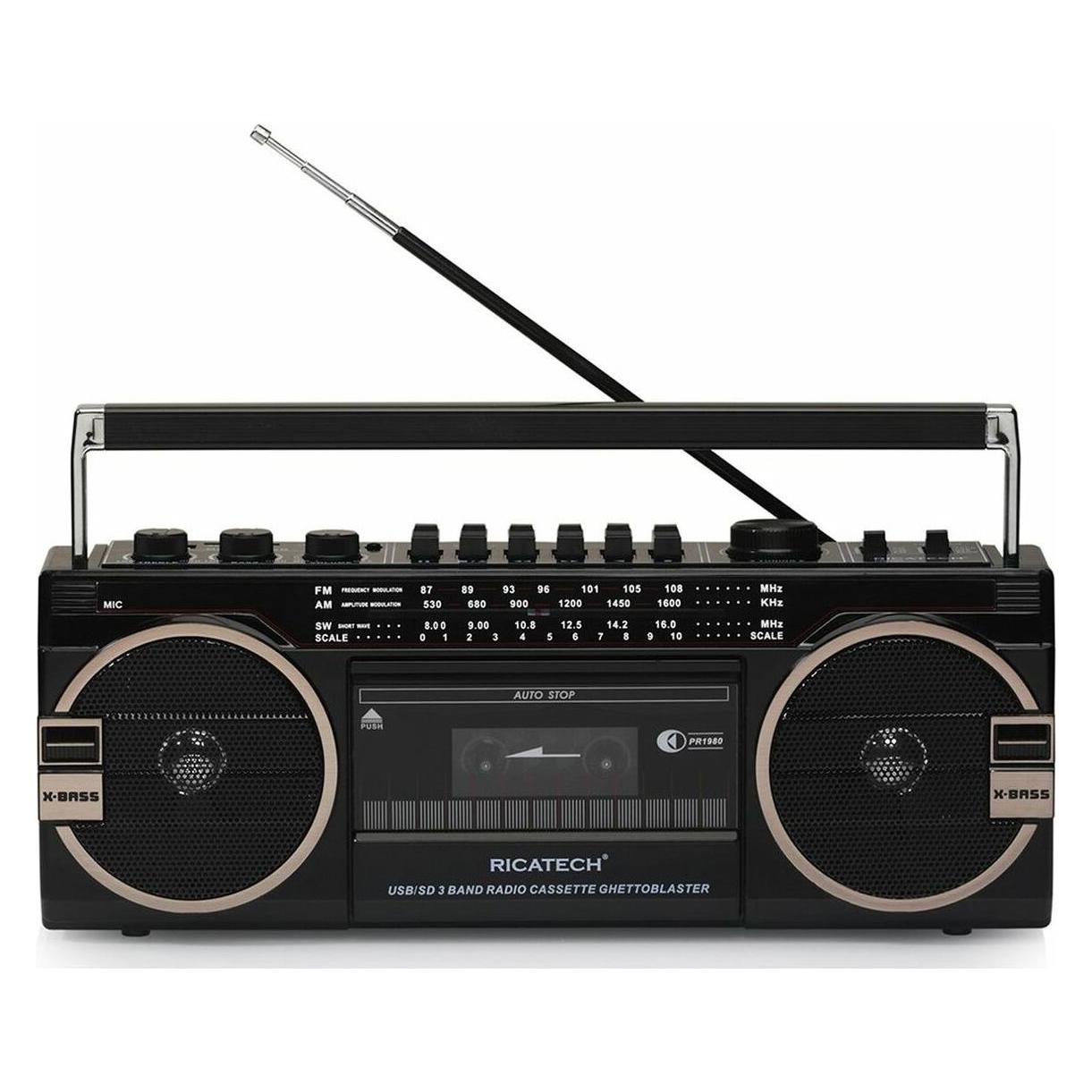 Ricatech PR1980 / Radio / FM / CD / MP3 / USB (AM, FM) (150220039868)