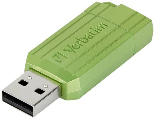 Verbatim USB DRIVE 2.0 PINSTRIPE USB-Stick 32GB Eucalyptus, Grün 49958 USB-A (USB 2.0)