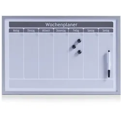 Wochenplaner BIANCO (LB 60x40 cm) - weiß - LB 60x40 cm