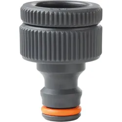Ewuaqua Hahnstück Kupplung 72043 3/4/1/2 x 1/2", mit Adapter, Kunststoff, Gardena kompatibel