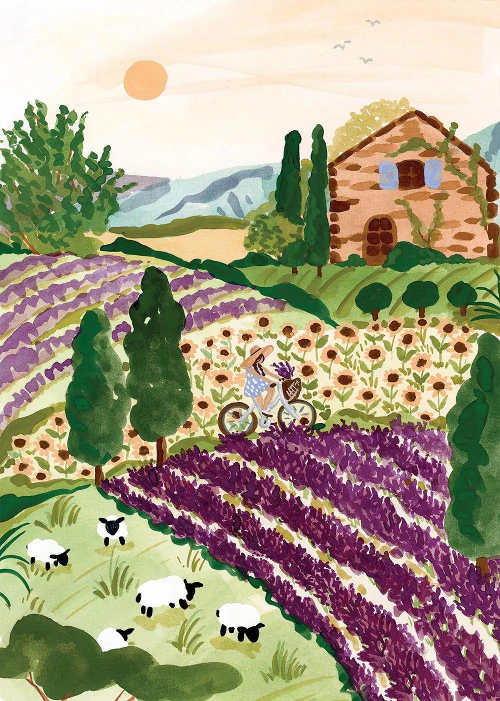 Pieces & Peace Puzzel Provence 2000 stukjes