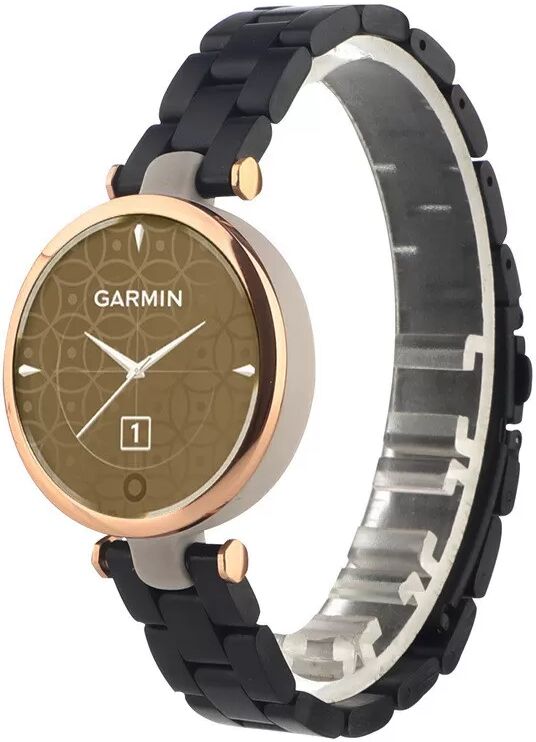 INF Uhrenarmband aus Edelstahl für Garmin Lily 3 Schwarz