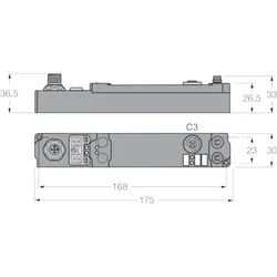 Turck piconet Stand-alone-Modul SCOB-10S-0002