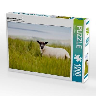 CALVENDO Puzzle Lämmerzeit in Irland | 1000 Teile Lege-Größe 64 × 48 cm Foto-Puzzle für glückliche Stunden