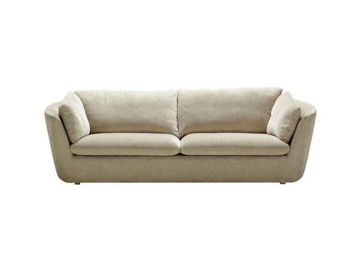 Sofa Bonito Stoff beige B 240 T 101 cm